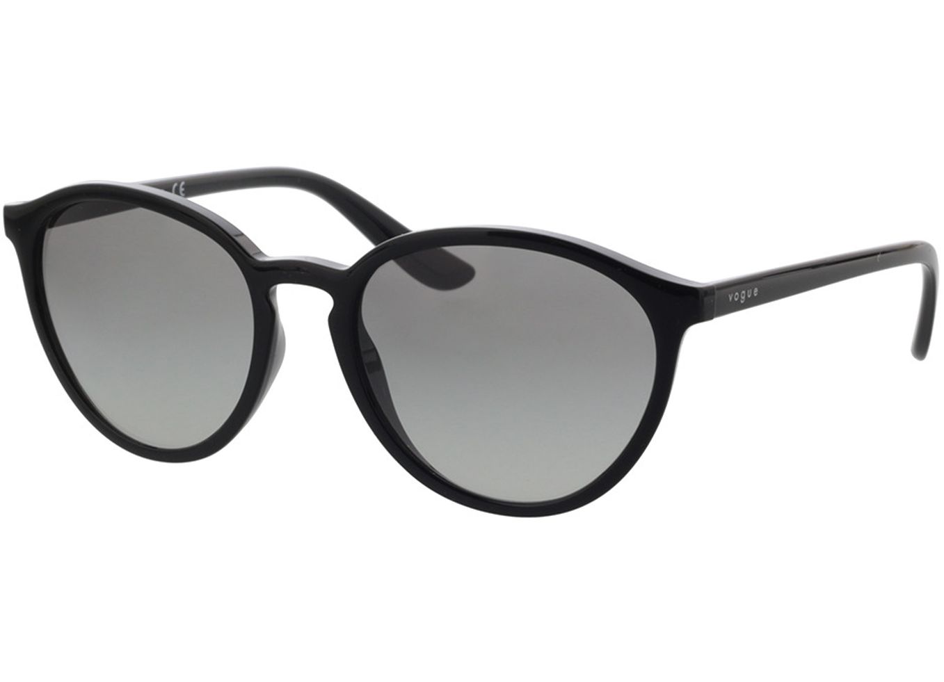 Vogue VO5374S W44/11 55-19 Sonnenbrille mit Sehstärke erhältlich, Damen, Vollrand, Rund von Vogue