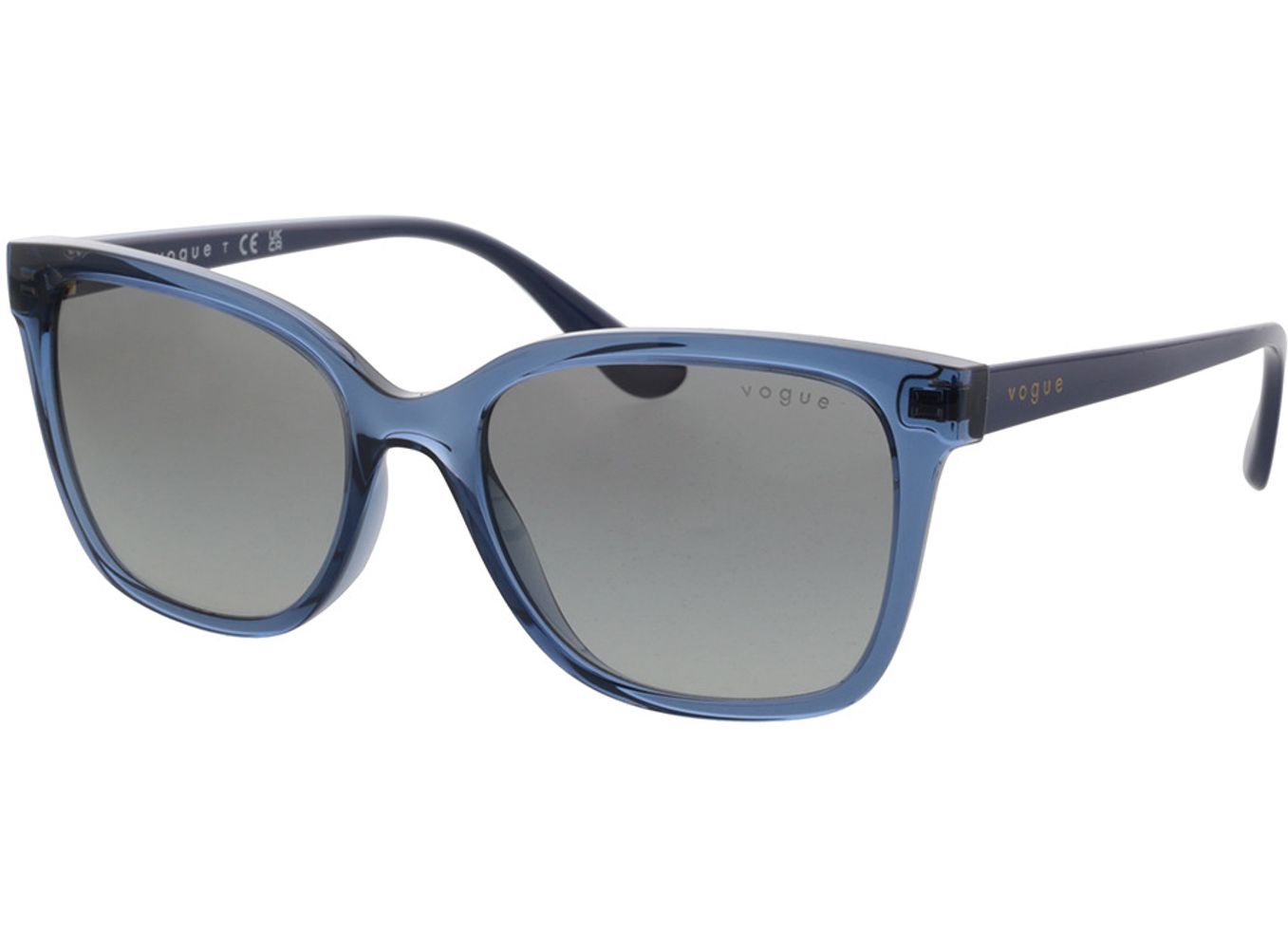 Vogue VO5426S 276211 54-18 Sonnenbrille mit Sehstärke erhältlich, Damen, Vollrand, Eckig von Vogue