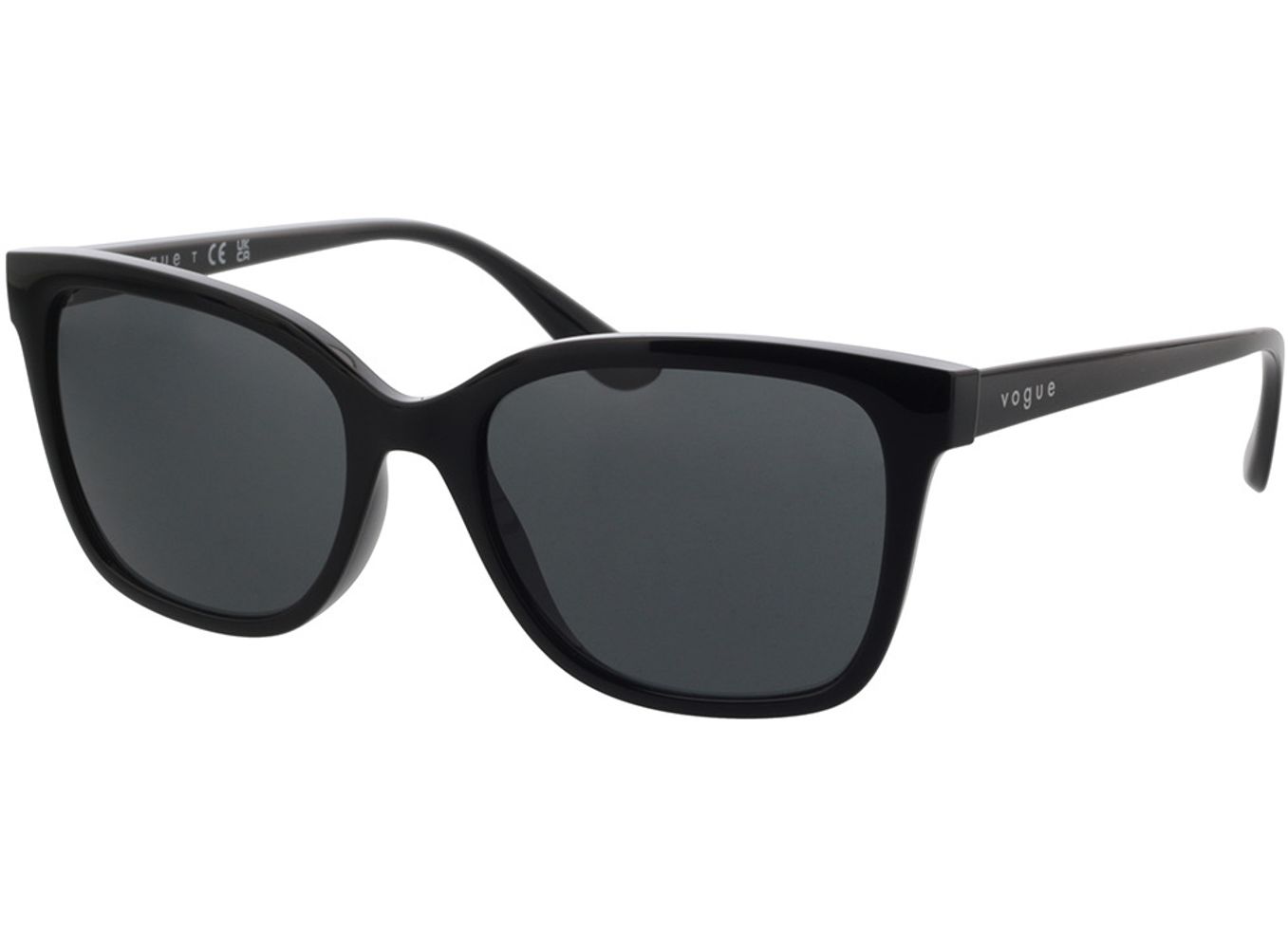 Vogue VO5426S W44/87 54-18 Sonnenbrille mit Sehstärke erhältlich, Damen, Vollrand, Eckig von Vogue