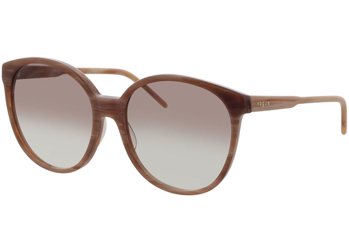 Vogue VO5509S 307113 56-17 Sonnenbrille mit Sehstärke erhältlich, Damen, Vollrand, Rund von Vogue