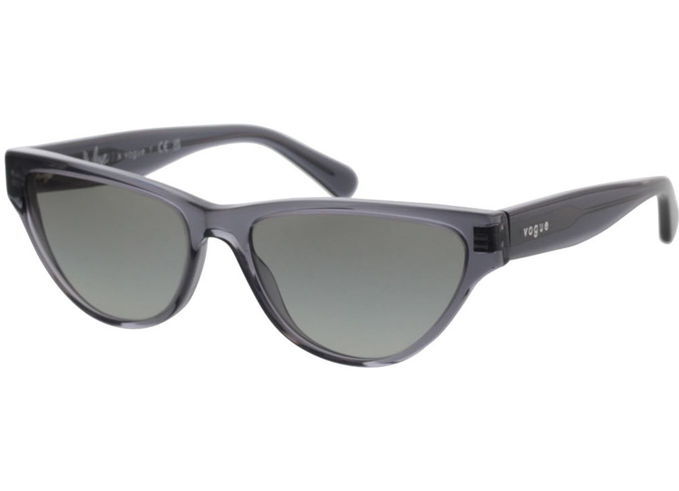 Vogue VO5513S 304511 55-16 Sonnenbrille mit Sehstärke erhältlich, Damen, Vollrand, Cateye von Vogue