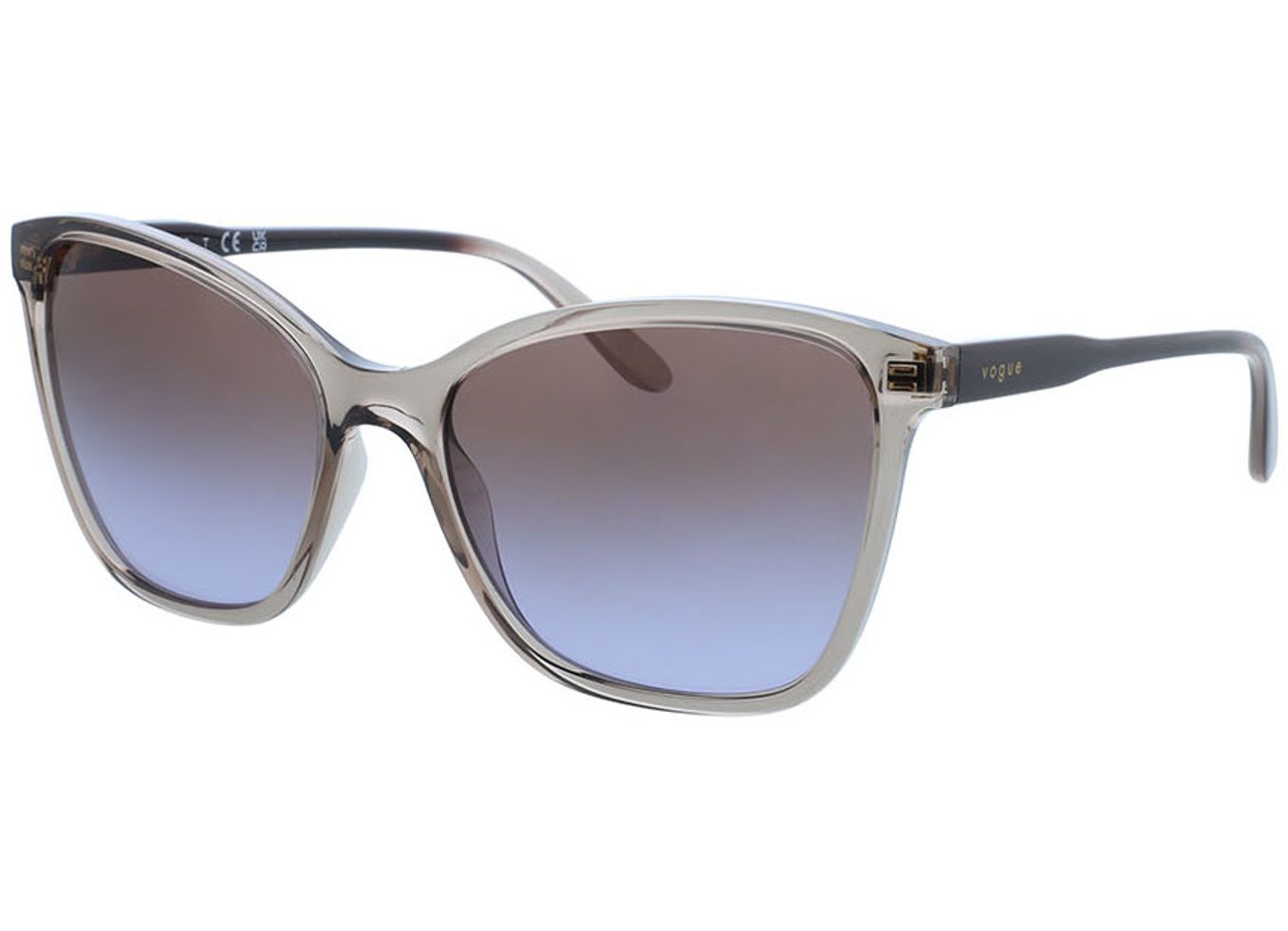 Vogue VO5520S 294068 56-17 Sonnenbrille mit Sehstärke erhältlich, Damen, Vollrand, Cateye von Vogue