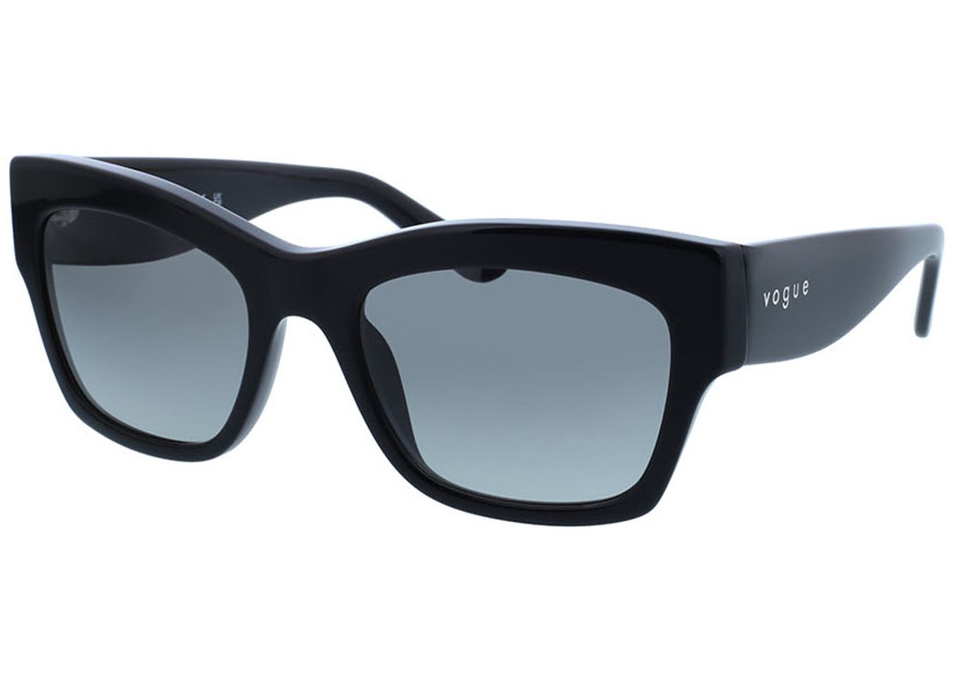 Vogue VO5524S W44/11 54-20 Sonnenbrille mit Sehstärke erhältlich, Damen, Vollrand, browline von Vogue