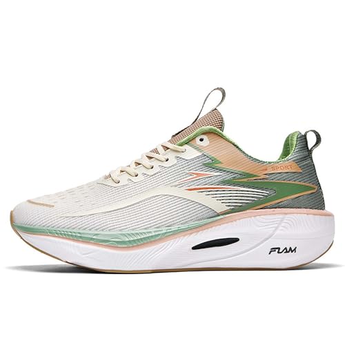 Voguerra Herren Sportschuhe Leichte Anti-Rutsch-Dämpfung Laufschuhe Basketball Walking Schuhe Basketball-Fans(Blue,40 EU) von Voguerra