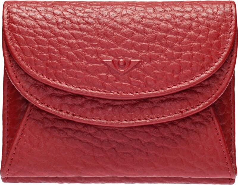 Voi - VOI Tori Wienerschachtel RFID-Schutz echt Leder granat Rot von Voi