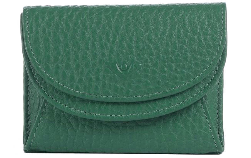 Voi - VOI Tori Wienerschachtel RFID-Schutz echt Leder smaragd Grün von Voi