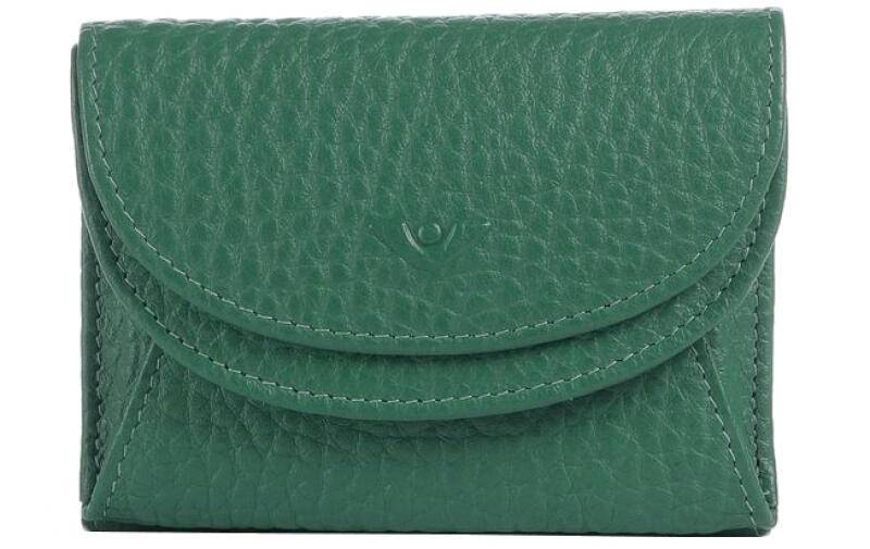 Voi - VOI Tori Wienerschachtel RFID-Schutz echt Leder smaragd Grün von Voi