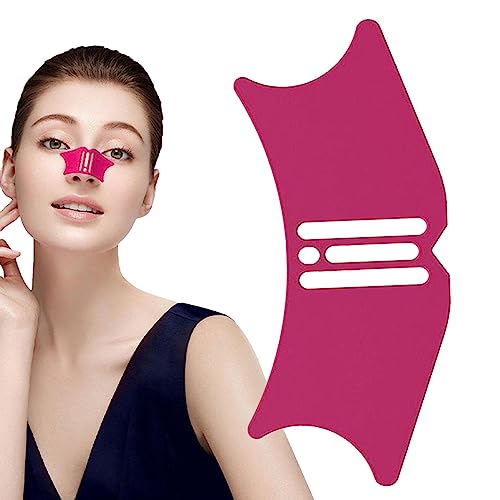 Silicone Nose Shadow Template, Eyeliner Stencils Wing Tips, Nose Contour Tool, Multifunctional Contour Template, Eyebrow Shaping Eyeliner Stencil, Woman Makeup Tool von Voiakiu