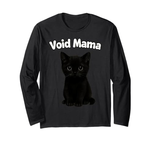 Void Black Cat Mama Männer Frauen Kinder Geschenk Langarmshirt Void Black Cat Mama Männer Frauen Kinder Geschenk Langarmshirt von Void Black Cat Mama