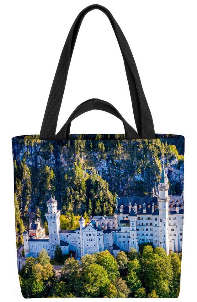 VOID Henkeltasche (1-tlg), Schloss Neuschwanstein Allgäu Füssen Schwangau Bayern Schloss Honensc von Void