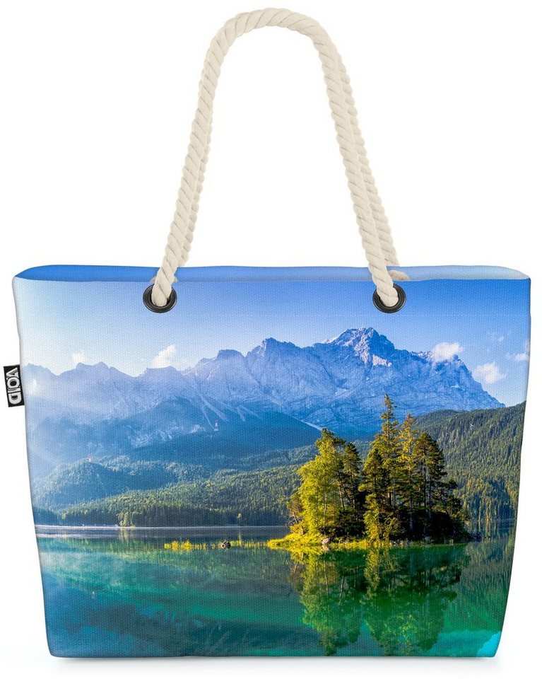 VOID Strandtasche (1-tlg), Eibsee Deutschlands Sehenswürdigkeiten Zugspitze Österreich Fjord Bay von Void