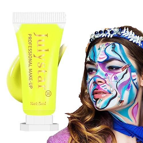 Halloween-Gesichtsfarbe,Wasseraktiviertes Make-up-Gesichtsfarben-Paletten-Set | Halloween-Gesichtsfarbe auf Wasserbasis für Halloween, Cosplay, Partys, Theater und Bühne Voihamy von Voihamy