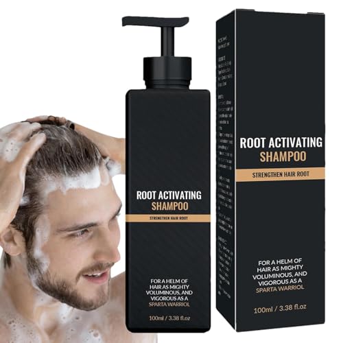 Revitalisierendes Shampoo, Haarverdichtungs- und Volumenshampoo, 100 ml täglich feuchtigkeitsspendendes, natürliches Haarshampoo für alle dünner werdenden Haartypen, Männer und Frauen Voihamy von Voihamy