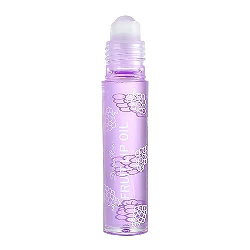 Roll-on Lipgloss | Lippenglanzöl, Frucht-Lipgloss | Transparenter Frucht-Lipgloss, langlebige Lippenpflegeprodukte für Kinder und Frauen Voihamy von Voihamy