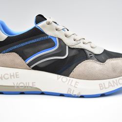 Voile Blanche Beige-blaue Schnürschuhe von Voile blanche