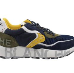 Voile Blanche Blaue Herren Sneakers von Voile blanche