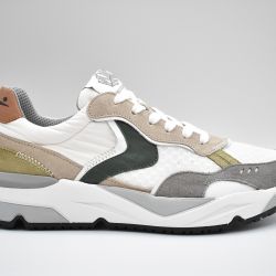 Voile Blanche Herren Wildleder Und Stoff Schnürschuhe von Voile blanche