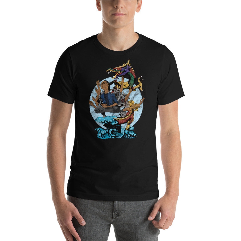 Bodhisattva Dragon T-Shirt Bodhisattva Dragon T-Shirt von VoistApparel