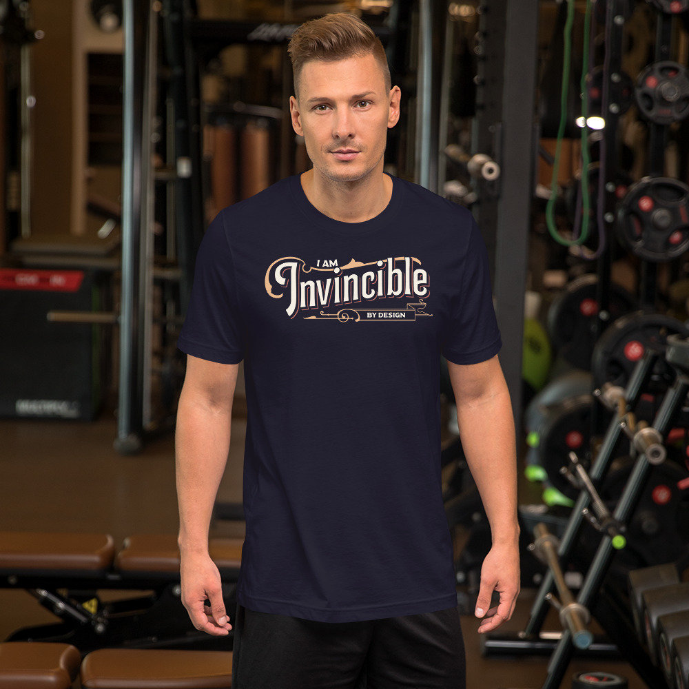 I Am Invincible T-Shirt I Am Invincible T-Shirt von VoistApparel