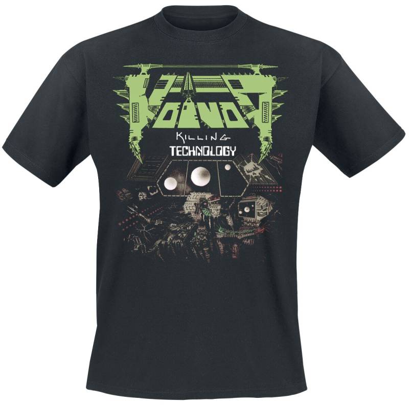 Voivod T-Shirt - Killing technology - S bis M - für Männer - Größe M - schwarz  - Lizenziertes Merchandise! von Voivod