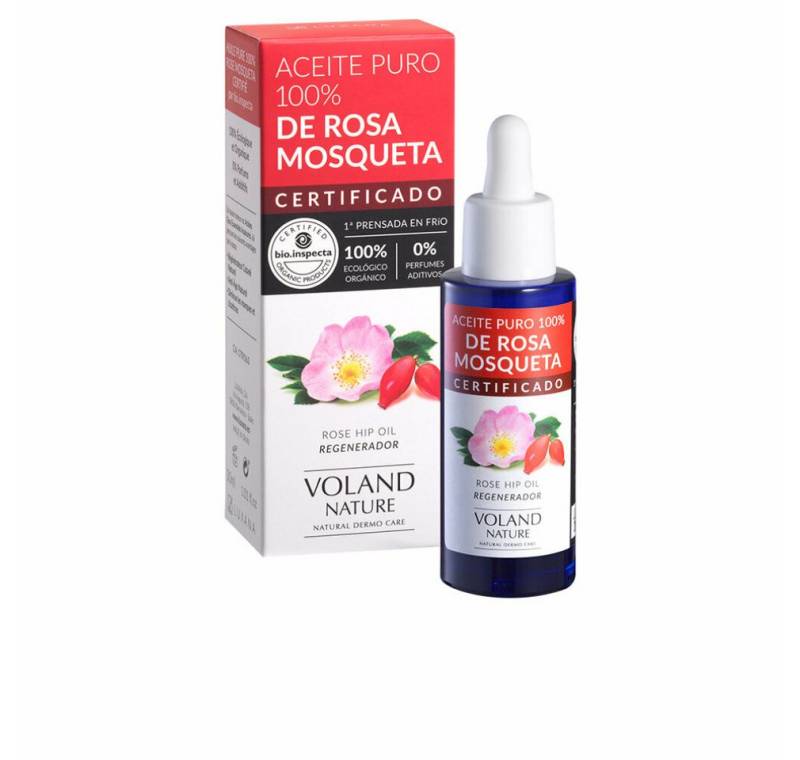 Voland Nature Körperöl BIO-INSPECTA aceite 100% rosa mosqueta orgánico 30ml von Voland Nature