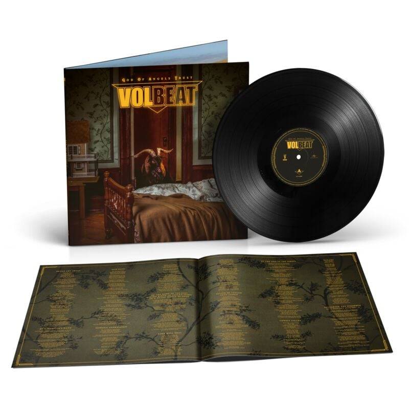 God Of Angels Trust von Volbeat - LP (Gatefold) von Volbeat