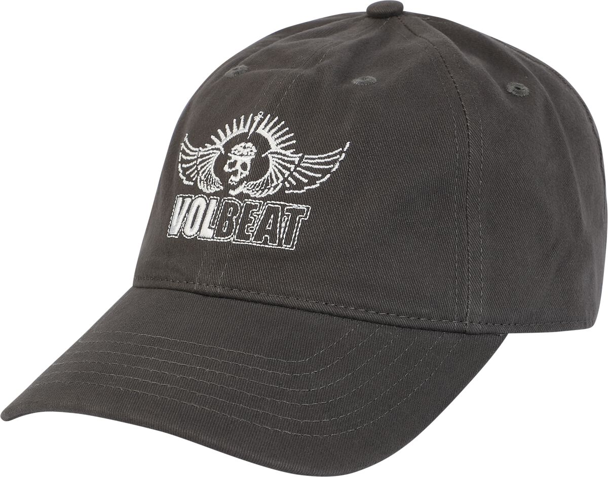 Volbeat Cap - Amplified Collection - Volbeat - charcoal  - Lizenziertes Merchandise! von Volbeat