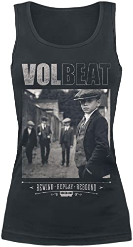 Volbeat Cover - Rewind, Replay, Rebound Frauen Top schwarz L von Volbeat