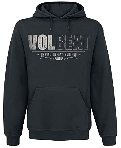 Volbeat Cover - Rewind, Replay, Rebound Männer Kapuzenpullover schwarz XXL von Volbeat