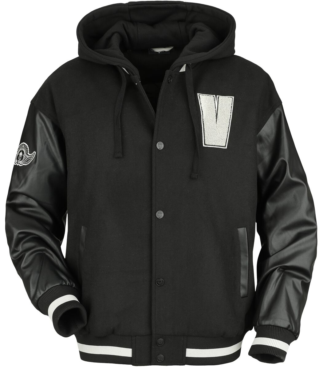 Volbeat EMP Signature Collection Collegejacke schwarz grau in L von Volbeat