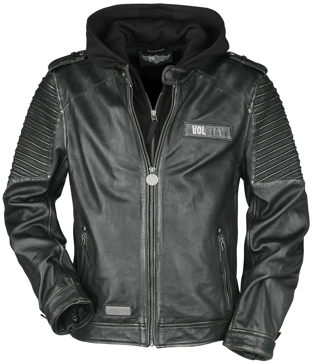 Volbeat EMP Signature Collection Lederjacke schwarz in 3XL von Volbeat