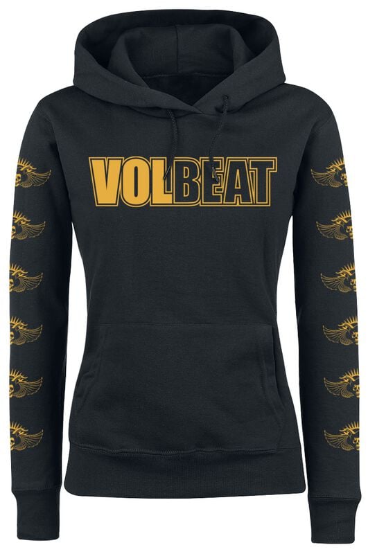 Volbeat God Of Angels Trust Kapuzenpullover schwarz in S von Volbeat