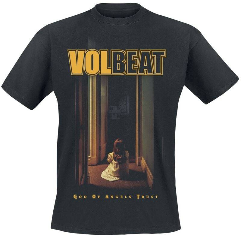 Volbeat God Of Angels Trust T-Shirt schwarz in M von Volbeat