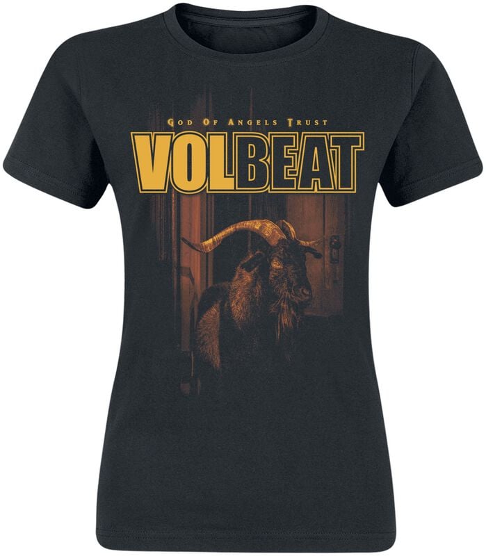 Volbeat God Of Angels Trust T-Shirt schwarz in M von Volbeat
