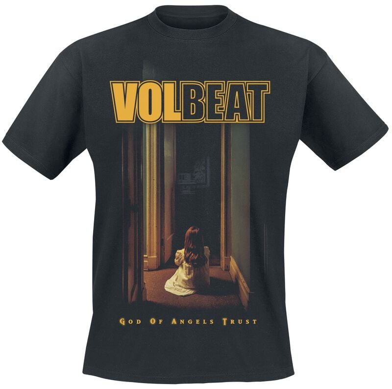 Volbeat God Of Angels Trust T-Shirt schwarz in S von Volbeat