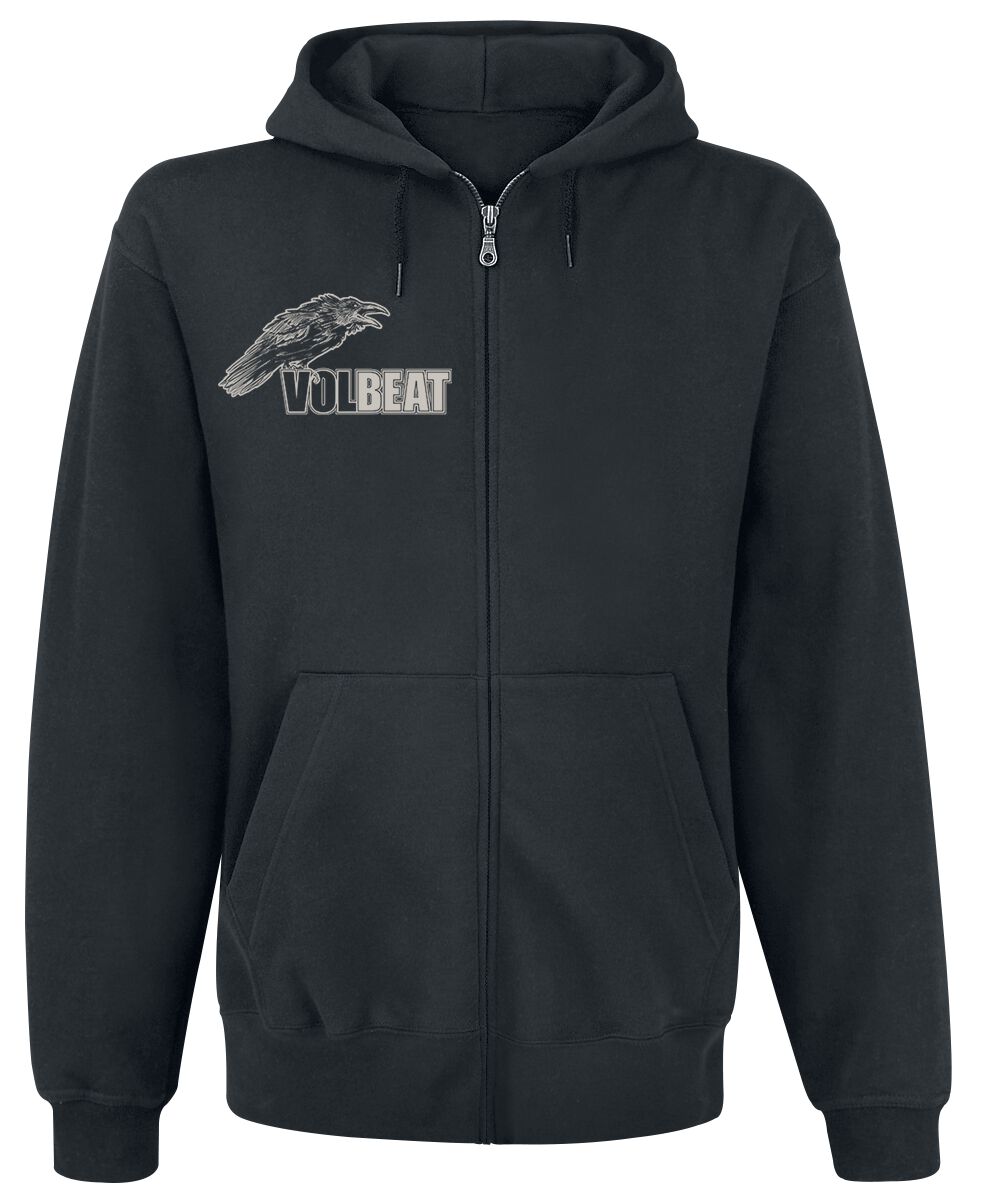 Volbeat Kapuzenjacke - Step Into Light - M - für Männer - Größe M - schwarz  - EMP exklusives Merchandise! von Volbeat