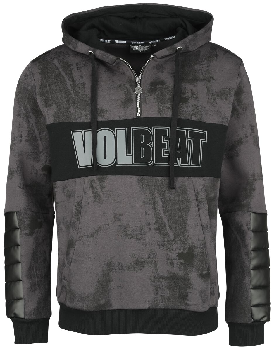 Volbeat Kapuzenpullover - EMP Signature Collection - M bis XXL - für Männer - Größe XL - dunkelgrau/schwarz  - EMP exklusives Merchandise! von Volbeat