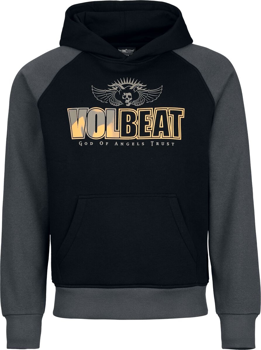 Volbeat Kapuzenpullover - Logo - S bis 5XL - für Männer - Größe L - schwarz/grau - EMP exklusives Merchandise! Volbeat Kapuzenpullover - Logo - S bis 5XL - für Männer - Größe L - schwarz/grau - EMP exklusives Merchandise! von Volbeat