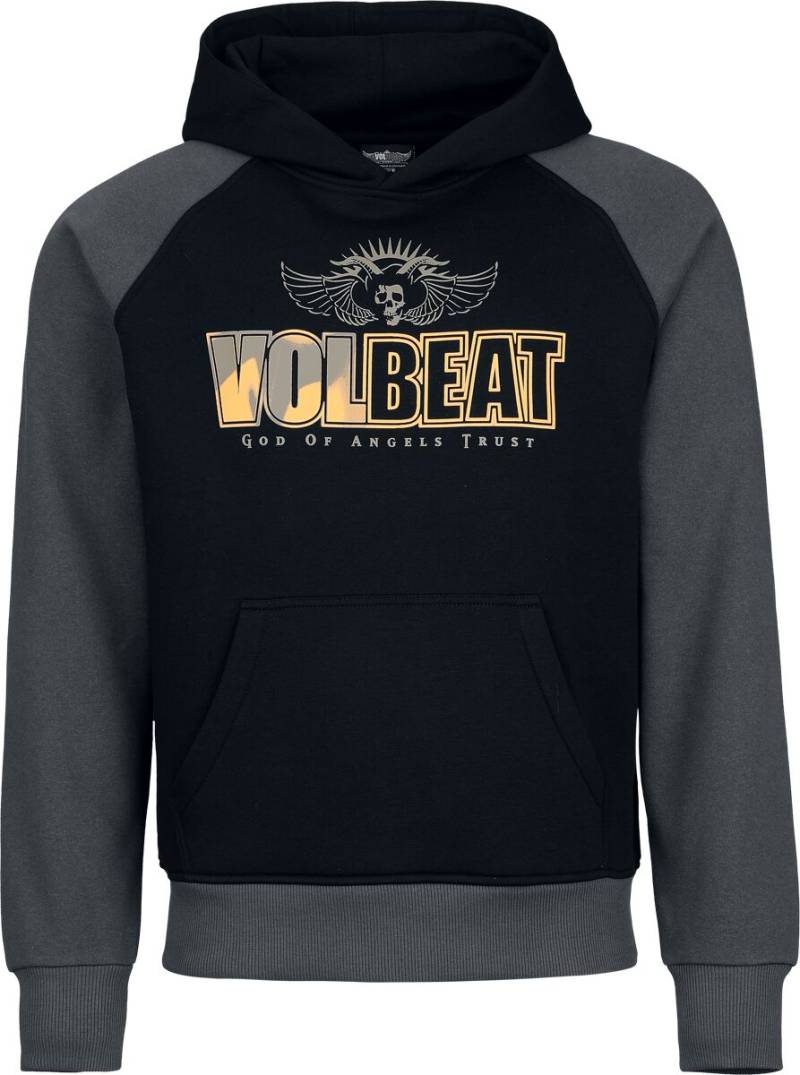 Volbeat Kapuzenpullover - Logo - S bis 5XL - für Männer - Größe M - schwarz/grau  - EMP exklusives Merchandise! von Volbeat