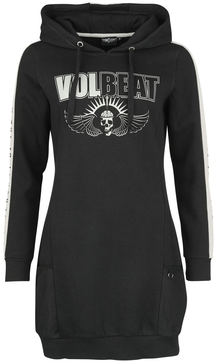 Volbeat Kurzes Kleid - EMP Signature Collection - M bis XXL - für Damen - Größe M - schwarz/grau  - EMP exklusives Merchandise! von Volbeat