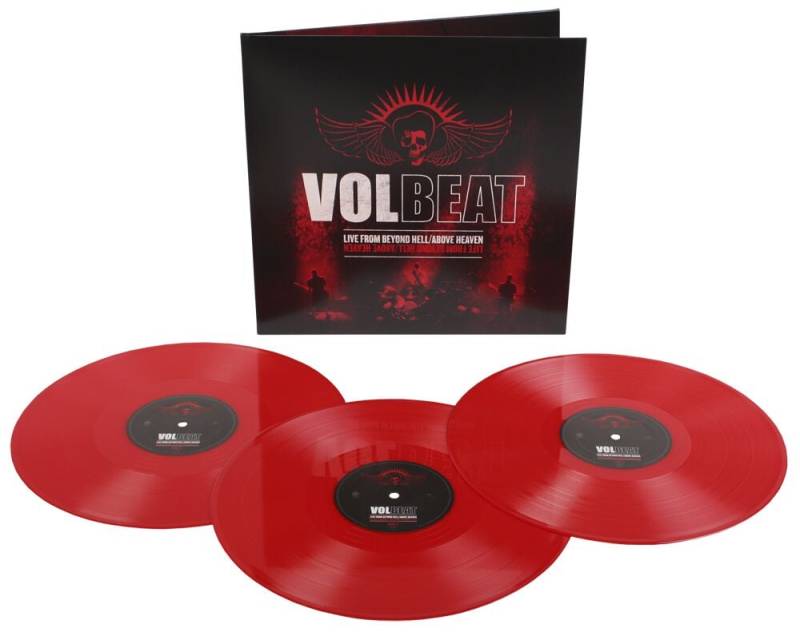 Volbeat Live from beyond hell / Above heaven LP rot von Volbeat