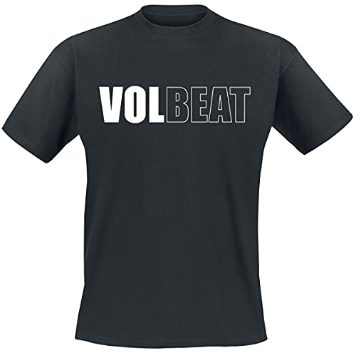 Volbeat Logo Männer T-Shirt schwarz 3XL 100% Baumwolle Band-Merch, Bands, Nachhaltigkeit von Volbeat