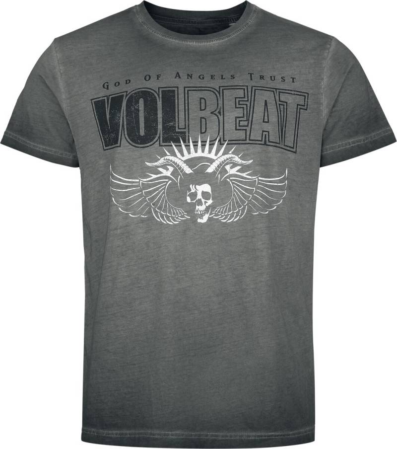 Volbeat Logo T-Shirt grau in 3XL von Volbeat