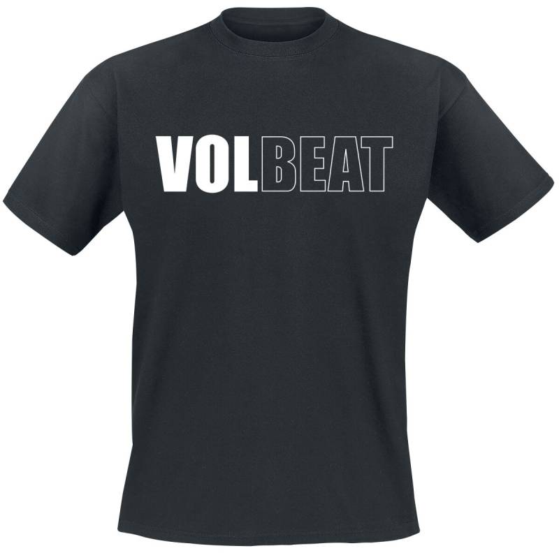 Volbeat Logo T-Shirt schwarz in 4XL von Volbeat