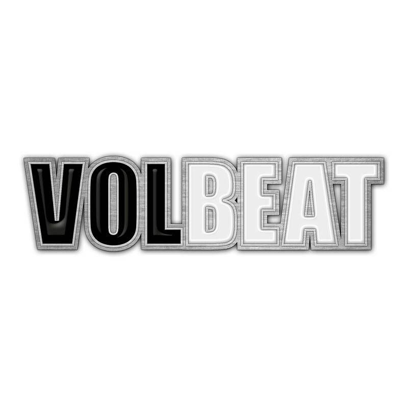 Volbeat Pin - Logo - silberfarben  - Lizenziertes Merchandise! von Volbeat
