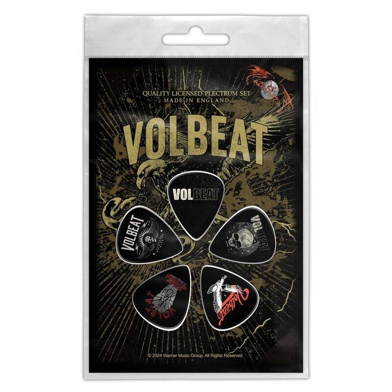 Volbeat Plektren-Set - Outlaw Gentleman - multicolor  - Lizenziertes Merchandise! von Volbeat