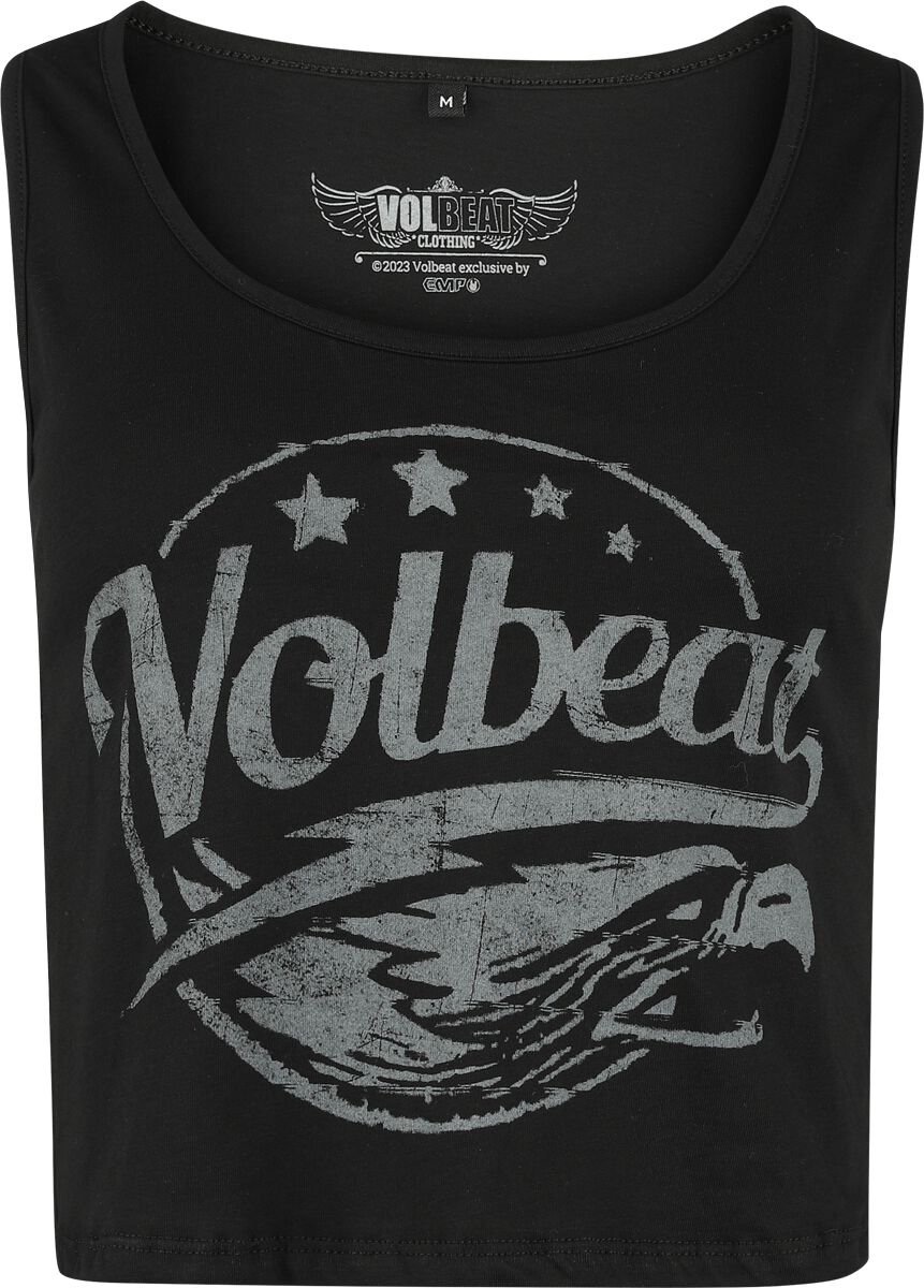 Volbeat Raven Top schwarz in L von Volbeat