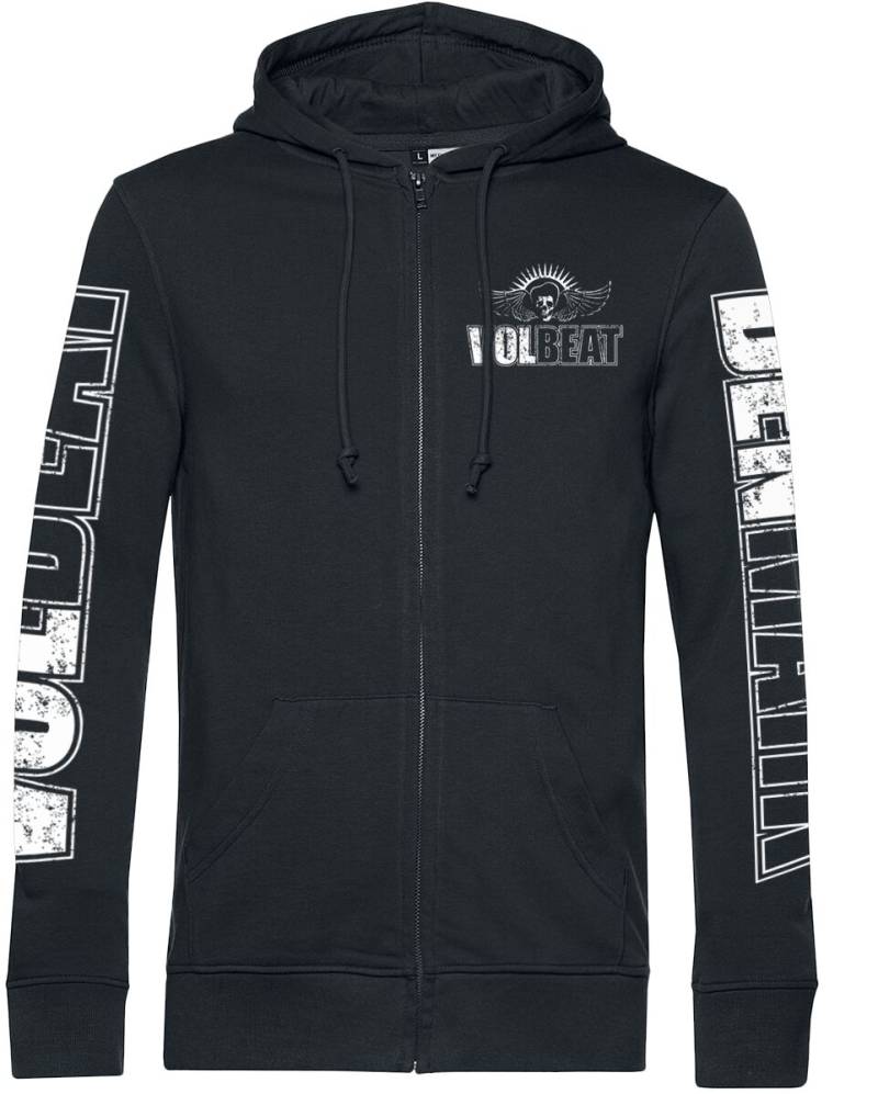 Volbeat Razorblade Kapuzenjacke schwarz in L von Volbeat