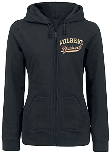 Volbeat Rise from Denmark Frauen Kapuzenjacke schwarz XXL von Volbeat