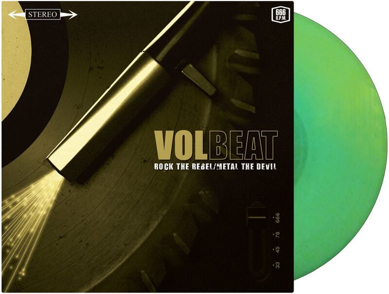 Volbeat Rock the rebel / Metal the devil LP multicolor von Volbeat